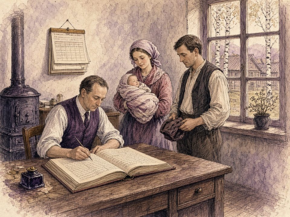Регистрация ребенка в сельсовете